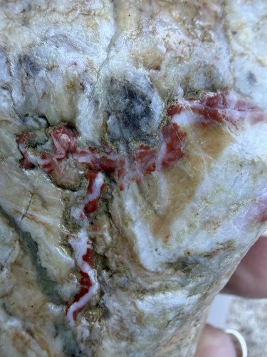 Pietra fiume quarzo vene - pietra,