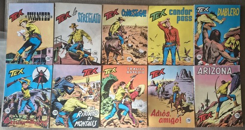 Tex 131 140 sequenza - 131-140, completa