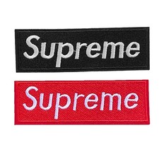 Toppa Supreme ricamata logo