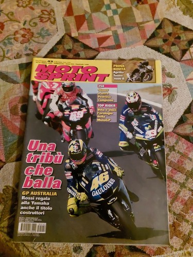 Rivista motosprint 42 del - rivista,