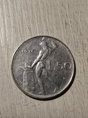 Moneta lire del 1970 - moneta, da