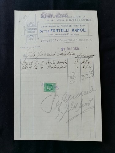 Carta intestata vercelli - carta,