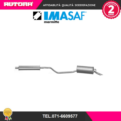253529 silenziatore posteriore - silenziatore,