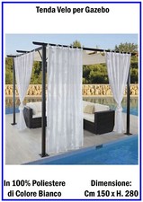 Tenda per Gazebo Velo in