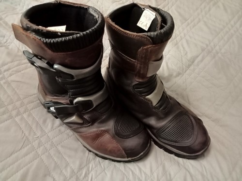Stivali moto forma marrone - stivali,