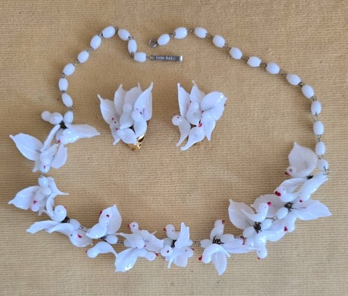 Set collana orecchino perle - set, e