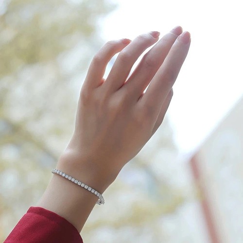Bracciale tennis diamanti - bracciale,