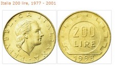 REPUBBLICA ITALIANA LIRE 200