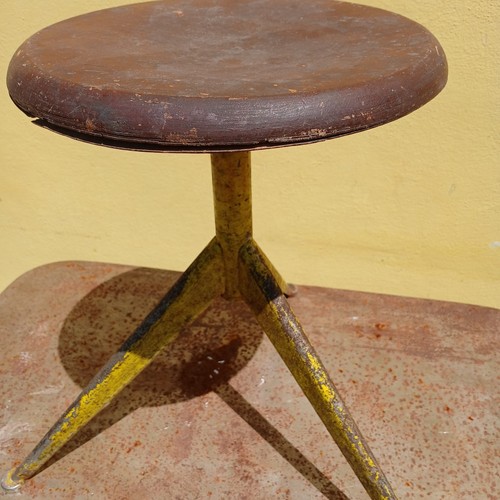 Sgabello industriale anni - anni, 50