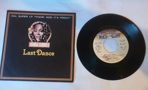 Donna summer last dance 45 - donna,