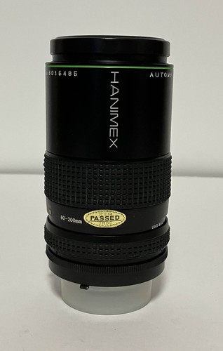 Obiettivo fotocamera hanimex - obiettivo,