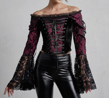 Bäres Blusa In Pizzo