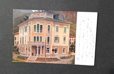 S. Pellegrino (BG)- Palace Hotel Como . Timbro Servizio Mobile. 1914..