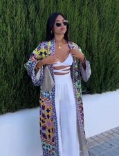 NWT ZARA Kimono MEDIUM Satin