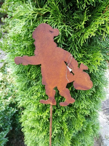 Spilla giardino acciaio - spilla, da