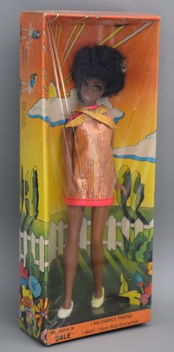 Topper bambola afroamericana