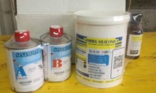  GLS-50 Gomma siliconica liquida da colata kg1+PROCHIMA SINTAFOAM BIANCA kg 1