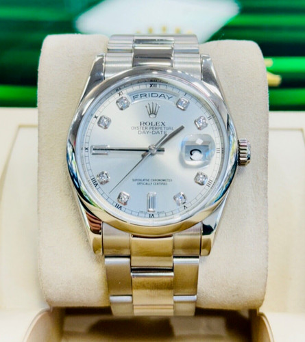 Rolex day date - rolex, bianco