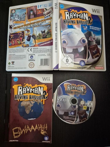 Rayman raving rabbids - rabbids, 2