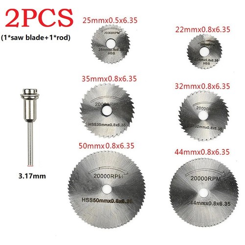 2pcs hss circolare lama - hss,