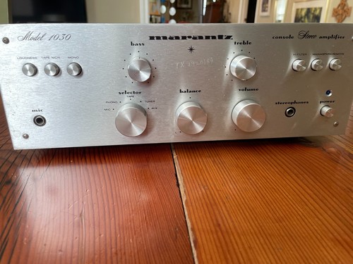 Marantz model 1030 amplifier - marantz,