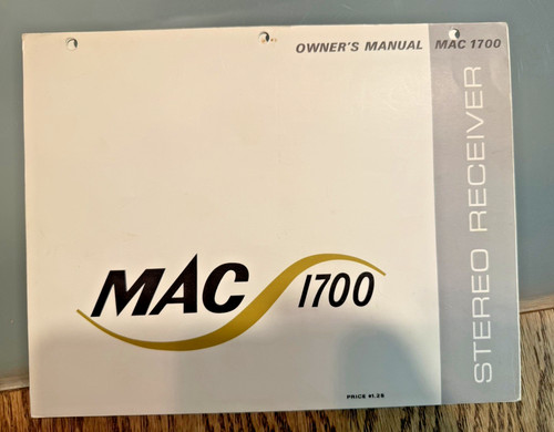 Mcintosh mac 1700 ricevitore - mac,