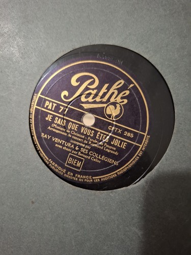 Disco giri grammofono voce - disco, 78