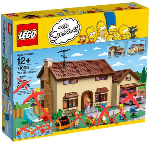 Lego the simpsons - the,