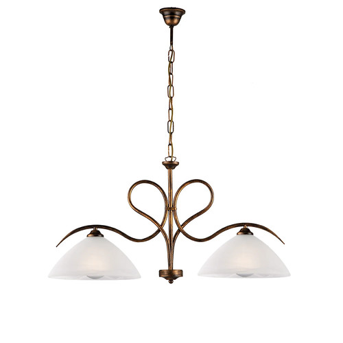 Lampadario rustico miranda - lampadario, 2