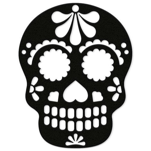 Teschio halloween legno - teschio,