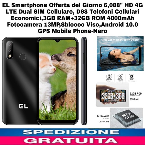 Smartphone 088 hd 4g - el, lte