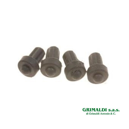 Kit gommini neri per griglia - kit,