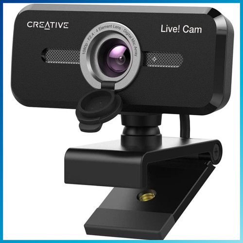 Webcam usb 1080p con - webcam,