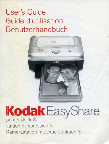 Kodak easyshare stampante dock - easyshare,