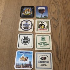 8 sottobicchieri birra Vintage