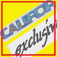 California exclusive set - vw,