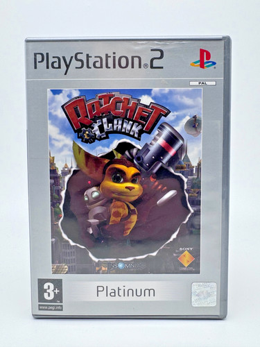 Ratchet clank ps2 platinum - ps2,