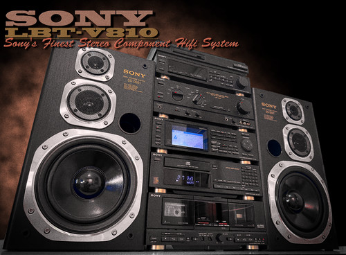 Sony lbt v810 rare - sony, lbt-v810