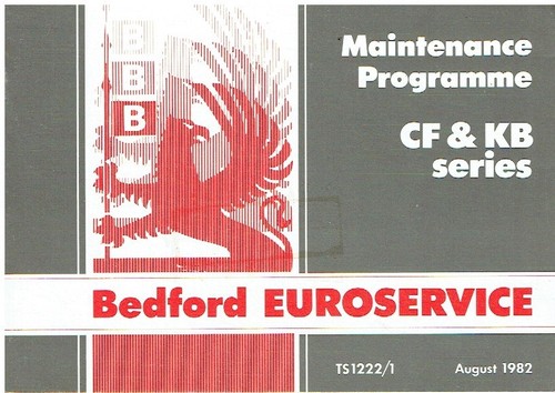 Bedford van minibus pick - cf,