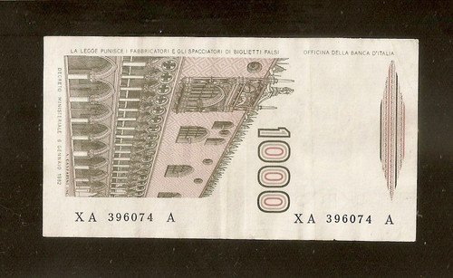Repubblica italiana 1000 lire - repubblica,