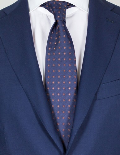 Cravatta cesare attolini blu - cravatta,