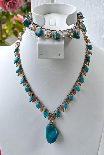 Set collana bracciale - , in