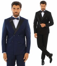 Smoking Uomo Doppiopetto Abito