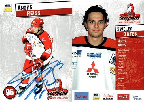 Andre reiss autografo - andre,