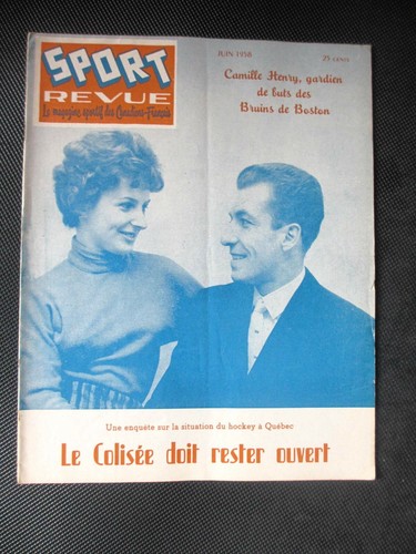Giugno 1958 sport revue hockey - giugno,