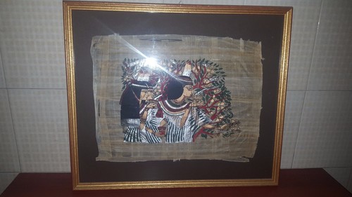 Quadro papiro egitto - papiro, 3