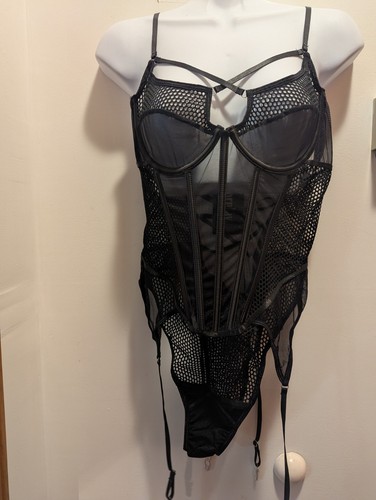 Body donna forplay nero - body,