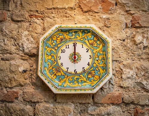 Orologio ceramica cucina - in, da