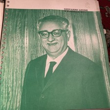 Fogli Bolaffi GBE Milord Italia Usati presidente LEONE 1971/1977