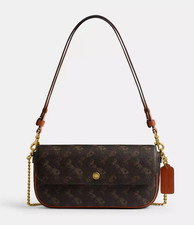 Borsa COACH Brooke Flap catena